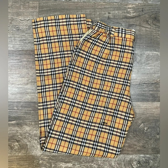 Bodyguard Denim - FINAL PRICE Vintage Bodyguard Polyester Plaid Pants